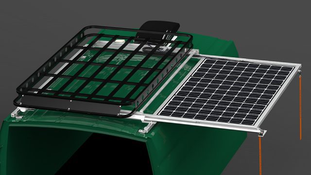 Sliding Solar Panel Rack System Kit: - Orion Designs