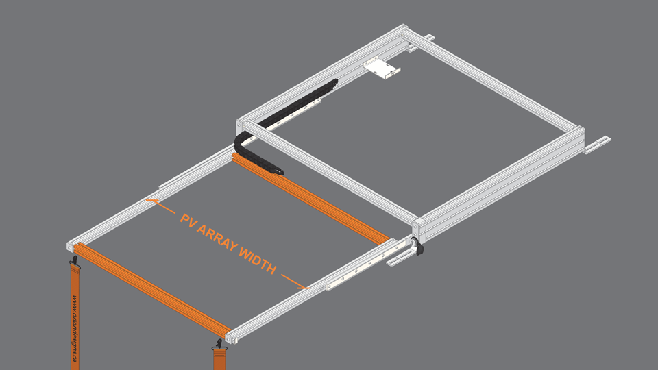 Base Components (PV Array Width): SR1-2SS Model