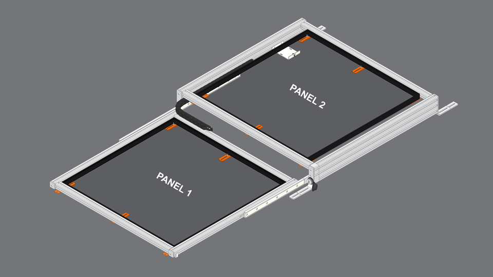 PV/Solar Panel Bracket Sets: SR1-2SS Model